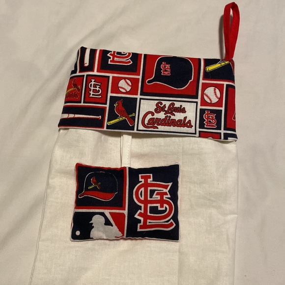St Louis Cardinals Christmas Stocking - Picture 2 of 3